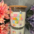Happy Mother’s Day Candle Vanilla Scented Gift for Mum with Cork Lid